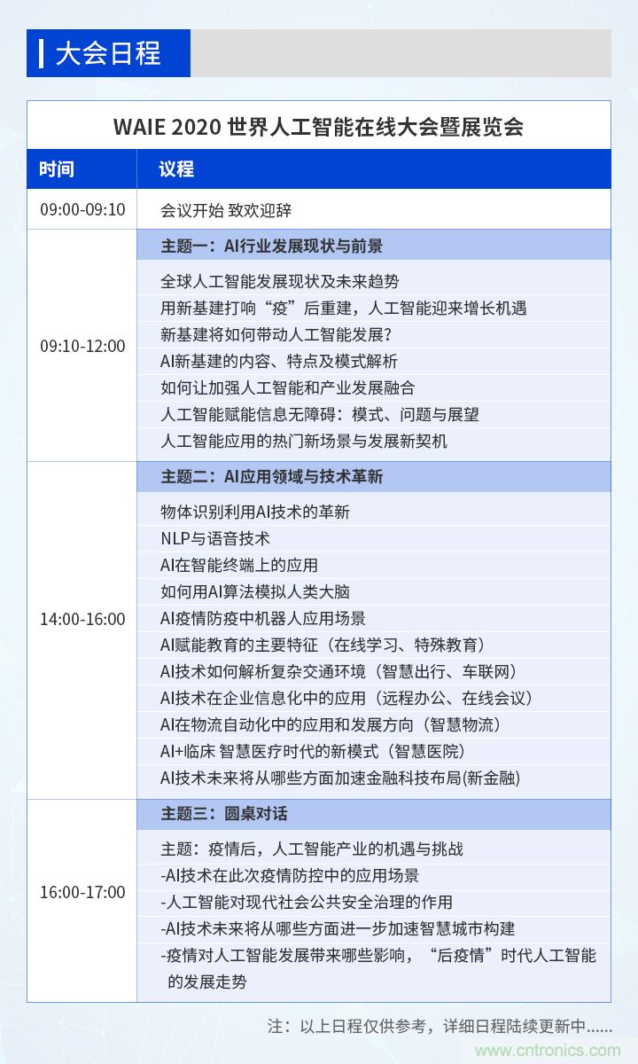 燃AI引擎，WAIE 2020世界人工智能大會震撼來襲！