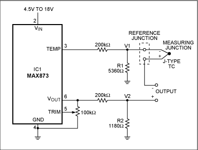 如何利用電壓基準補償熱電偶冷端？