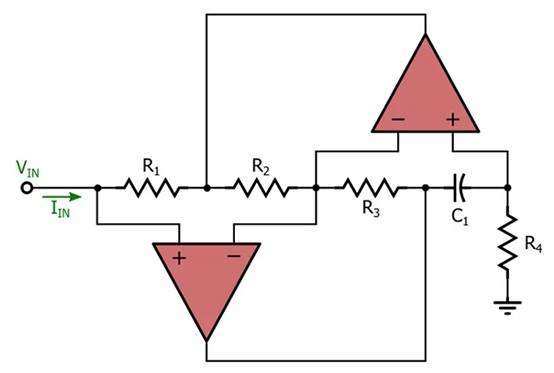 電感器輸出，運(yùn)算放大器輸入：二階有源濾波器簡(jiǎn)介