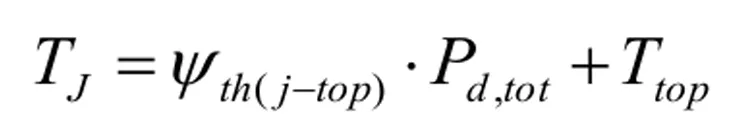 功率器件熱設計基礎（十三）——使用熱系數(shù)Ψth(j－top)獲取結(jié)溫信息