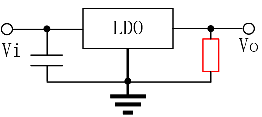 LDO輸出為什么并聯(lián)接地電阻？
